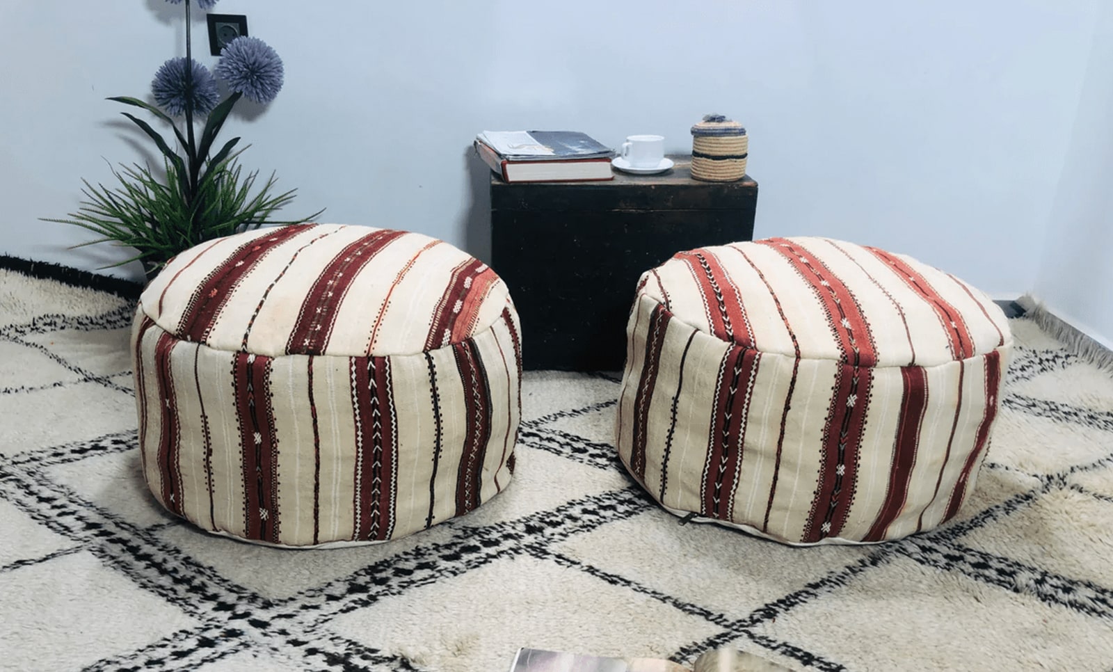 How NOT to fill your Moroccan Pouf 