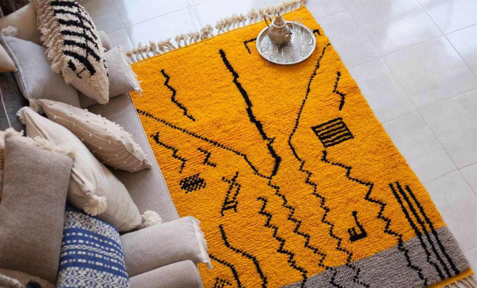 Berber women crafted rugs for their own homes