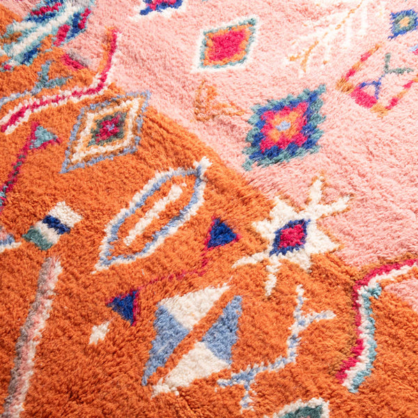 Beni ourain rugs . close-up