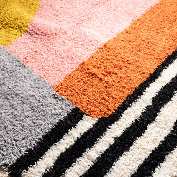 Beni ourain rugs . close-up