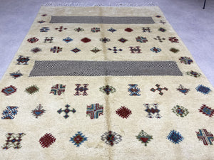 Boujad Rug - Dangy - 3.28 x 4.85 ft / 1.00 x 1.48 m