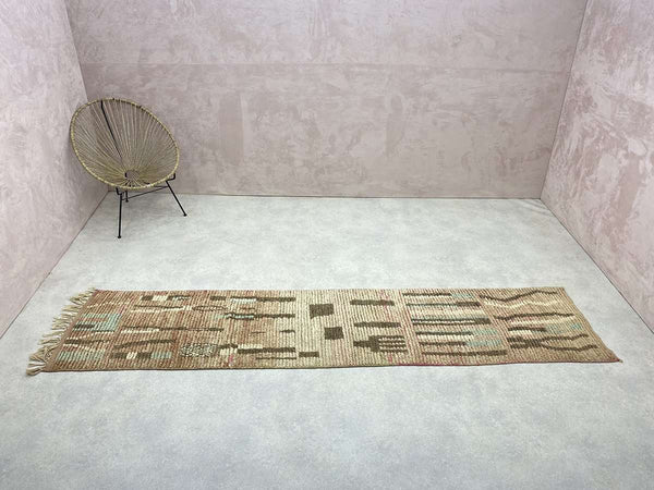 Boujad Tribe Rug - 10.4 x 2.2 FT / 320 x 70 CM.