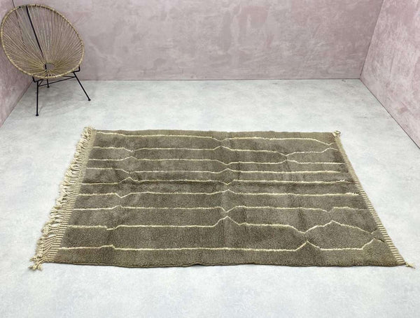 Luxury Beni Mrirt Rug - 4.95 x 7.5 FT / 151 x 230 CM | Nomad33